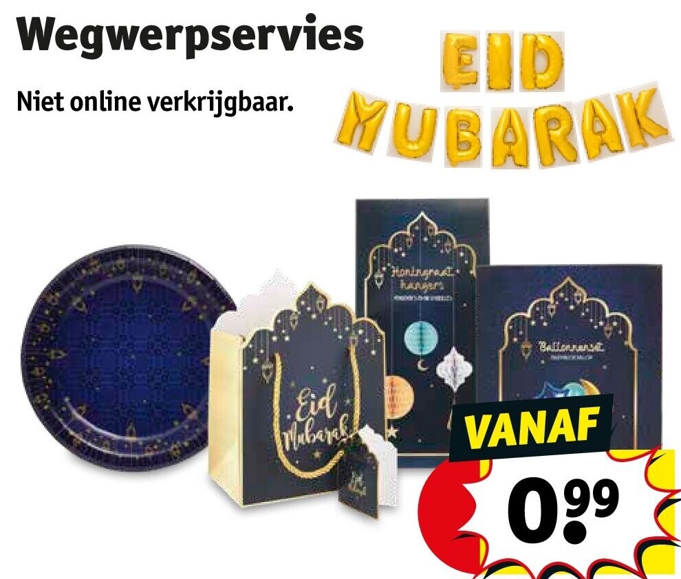 Wegwerpservies