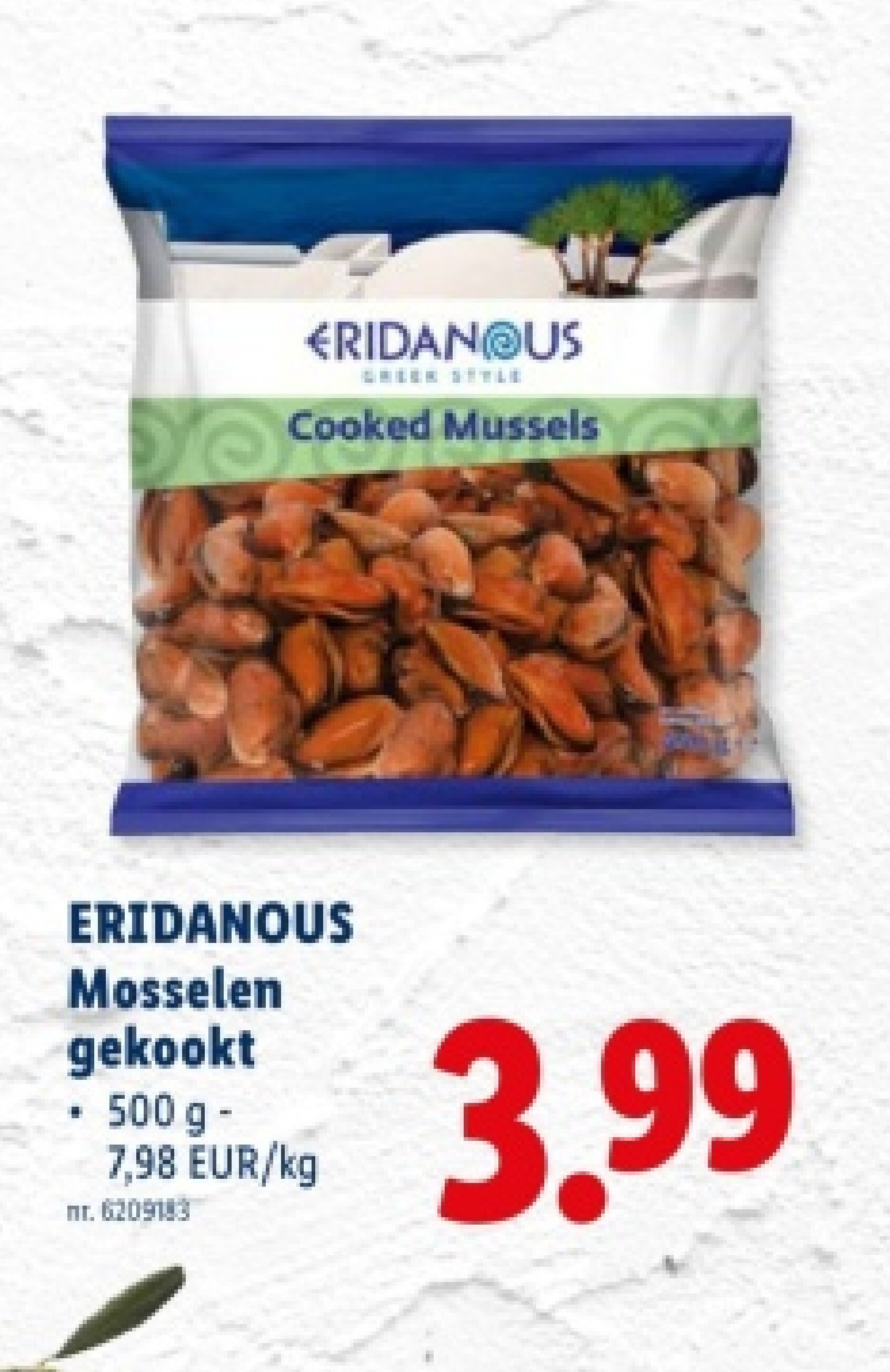 Mosselen gekookt