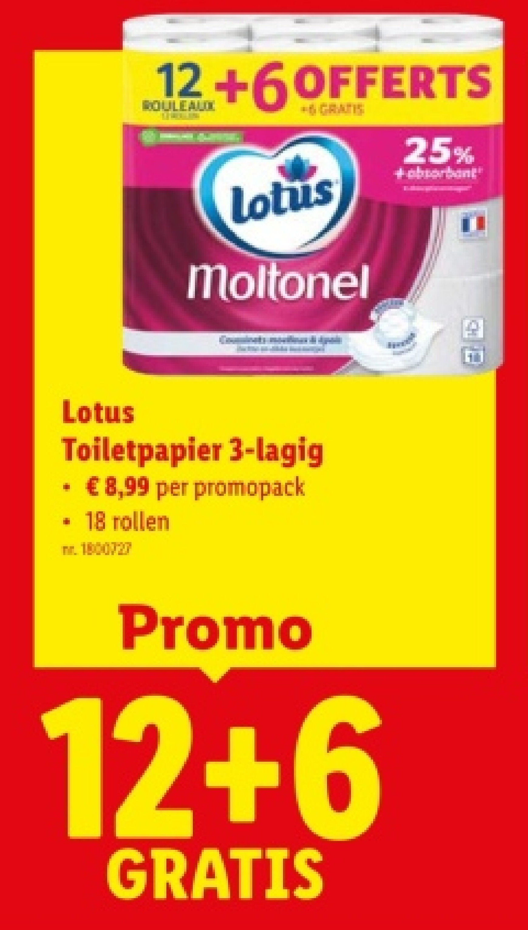 Toiletpapier 3-lagig