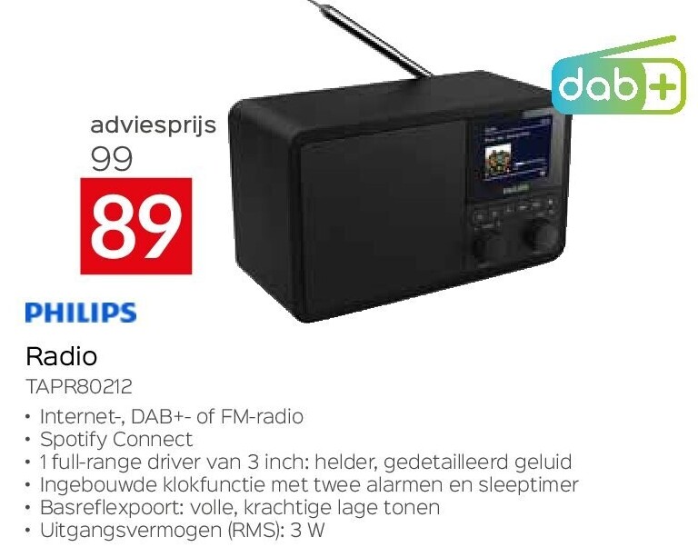 Phlips Radio TAPR80212