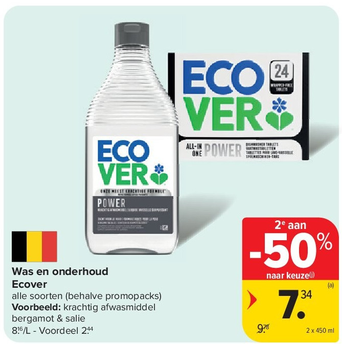 Was en onderhoud Ecover