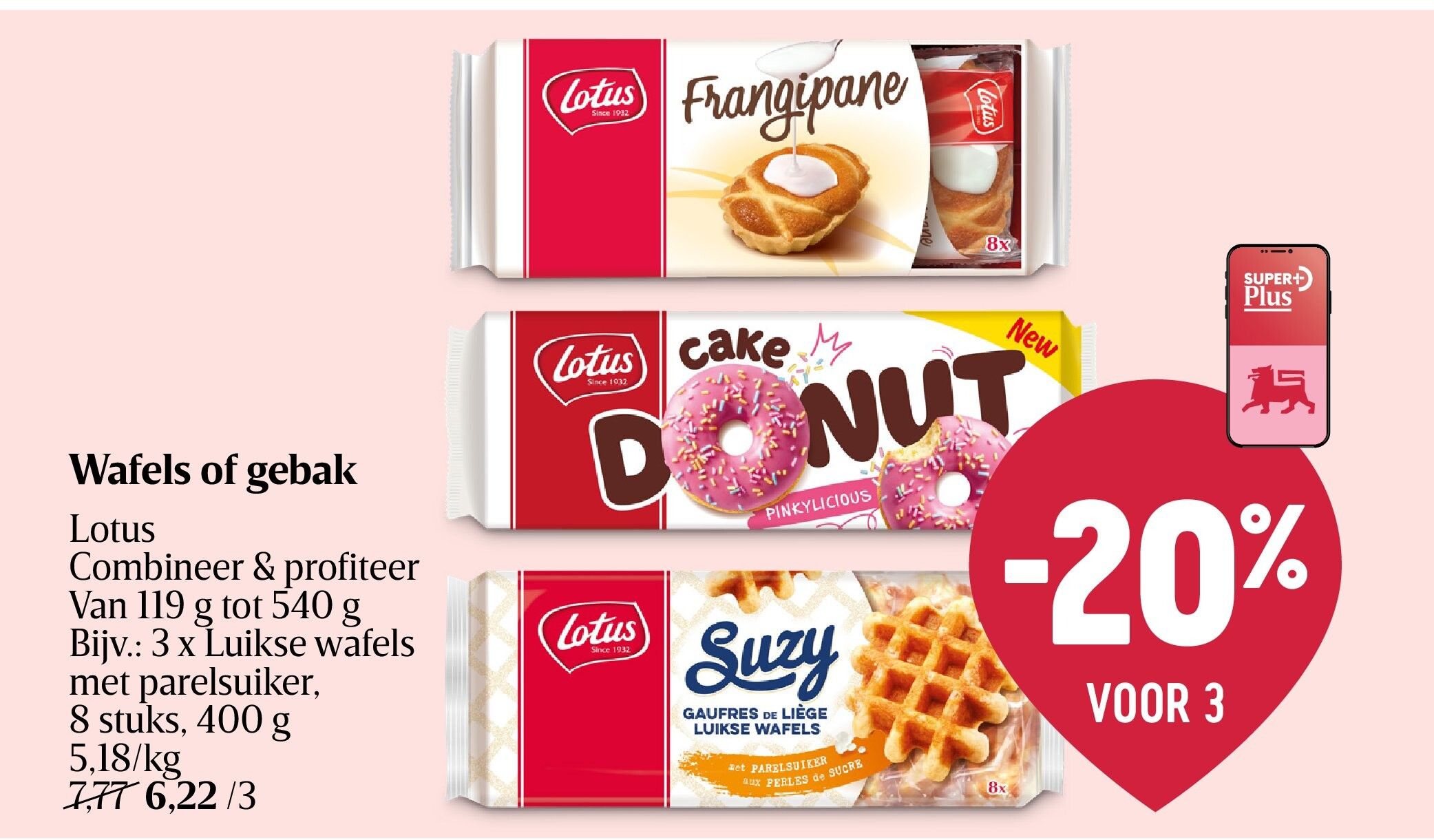 Wafels of gebak