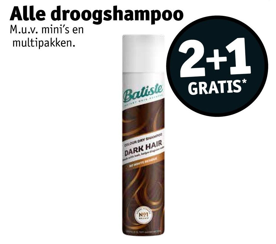 Alle droogshampoo