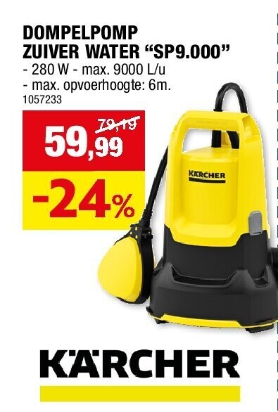DOMPELPOMP ZUIVER WATER “SP9.000”