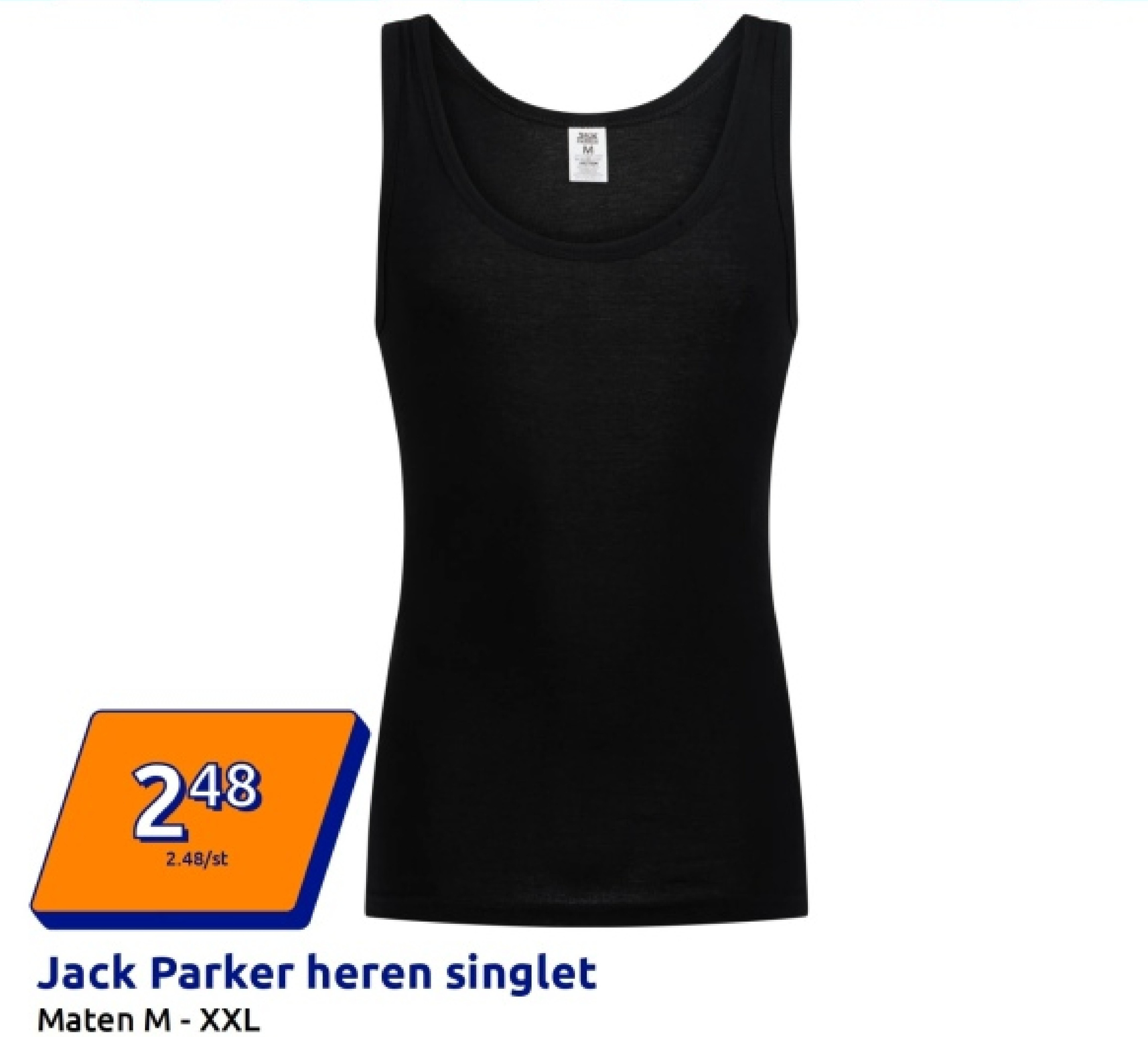 Jack Parker heren singlet