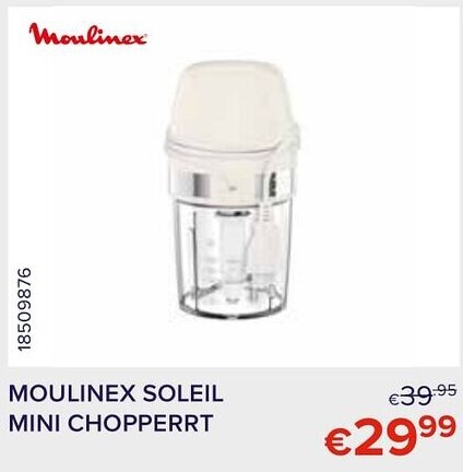 MOULINEX SOLEIL MINI CHOPPERRT