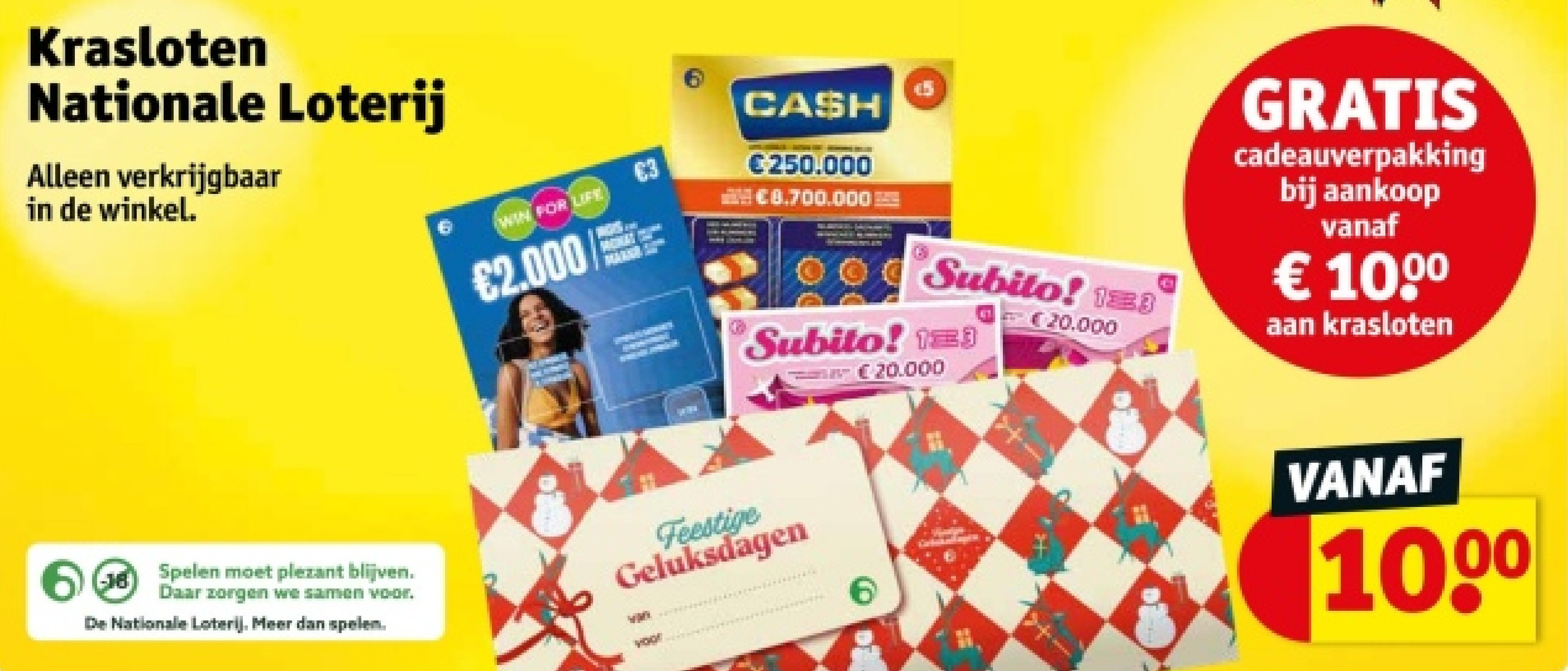 Krasloten Nationale Loterij