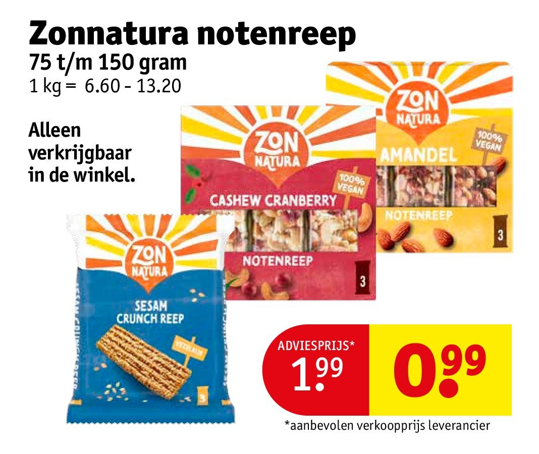 Zonnatura notenreep