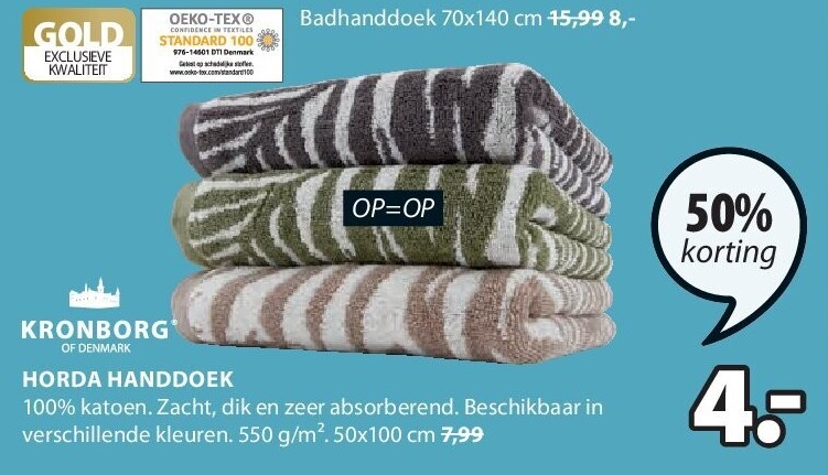 HORDA HANDDOEK 50x100 cm