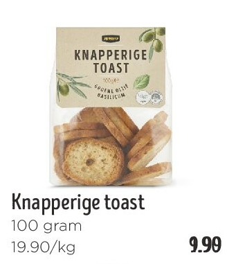 Knapperige toast