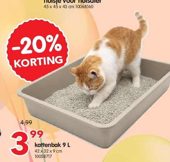kattenbak 9 L