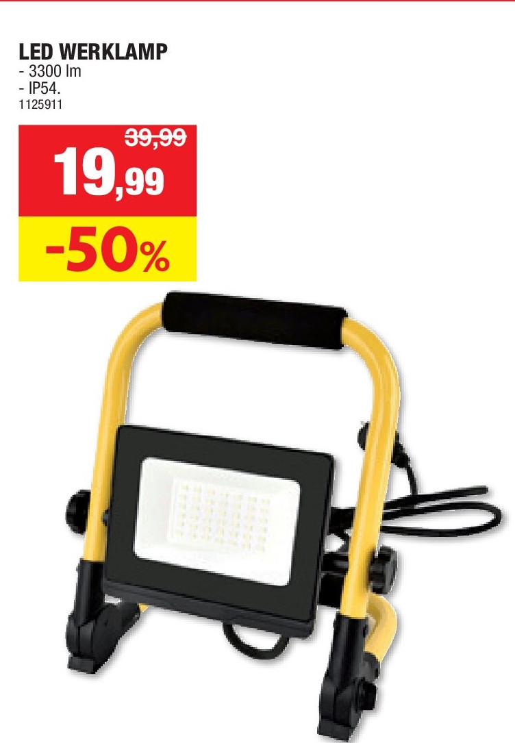 LED WERKLAMP