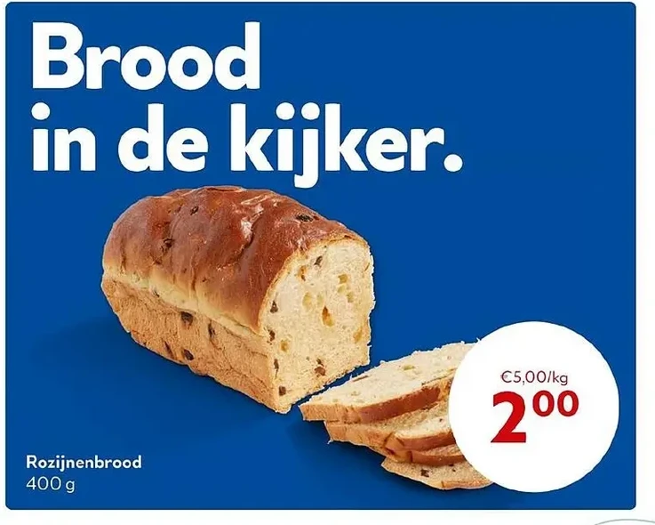 Rozijnenbrood