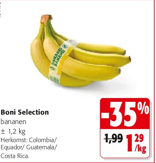 Boni Selection bananen