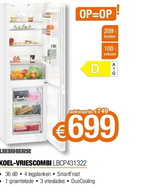 KOEL-VRIESCOMBI LBCP431322