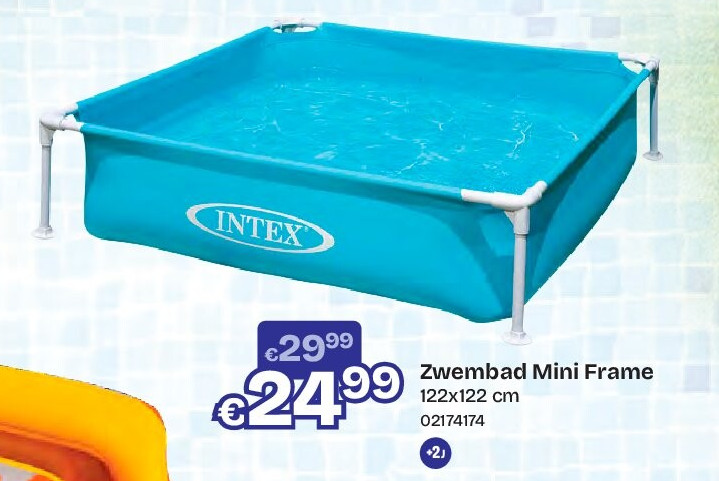 Zwembad Mini Frame 122x122 cm