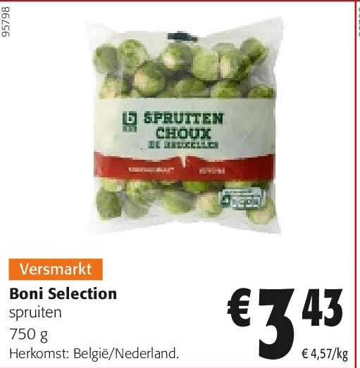 Boni Selection spruiten 750 g