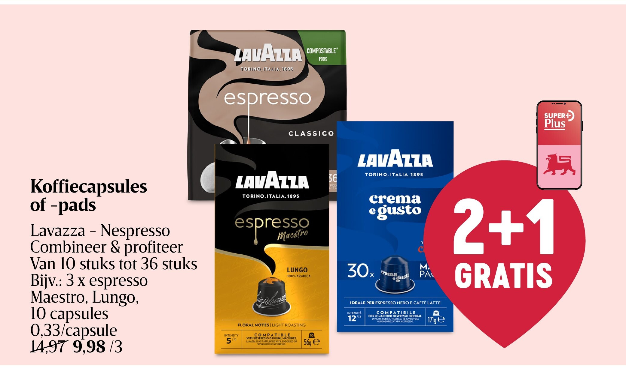 Koffiecapsules of -pads