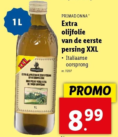 Extra olijfolie van de eerste persing XXL