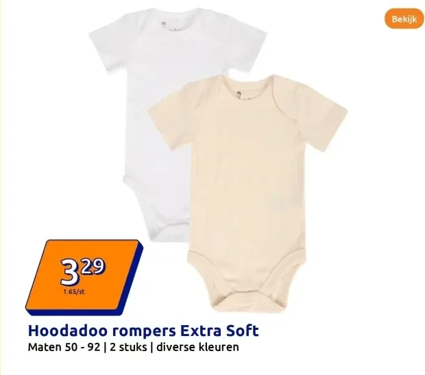 Hoodadoo rompers Extra Soft