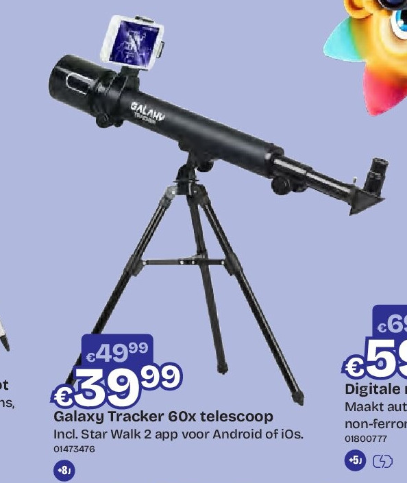 Galaxy Tracker 60x telescoop