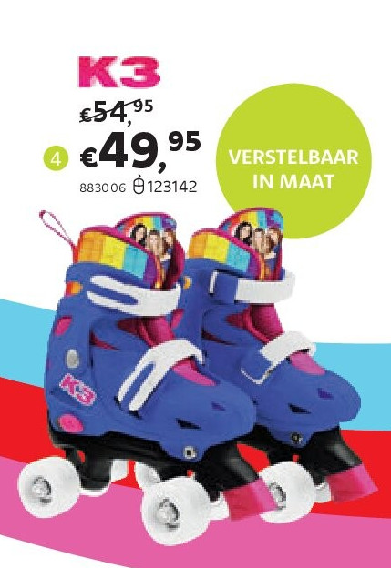 ROLSCHAATSEN K3 M 26-29