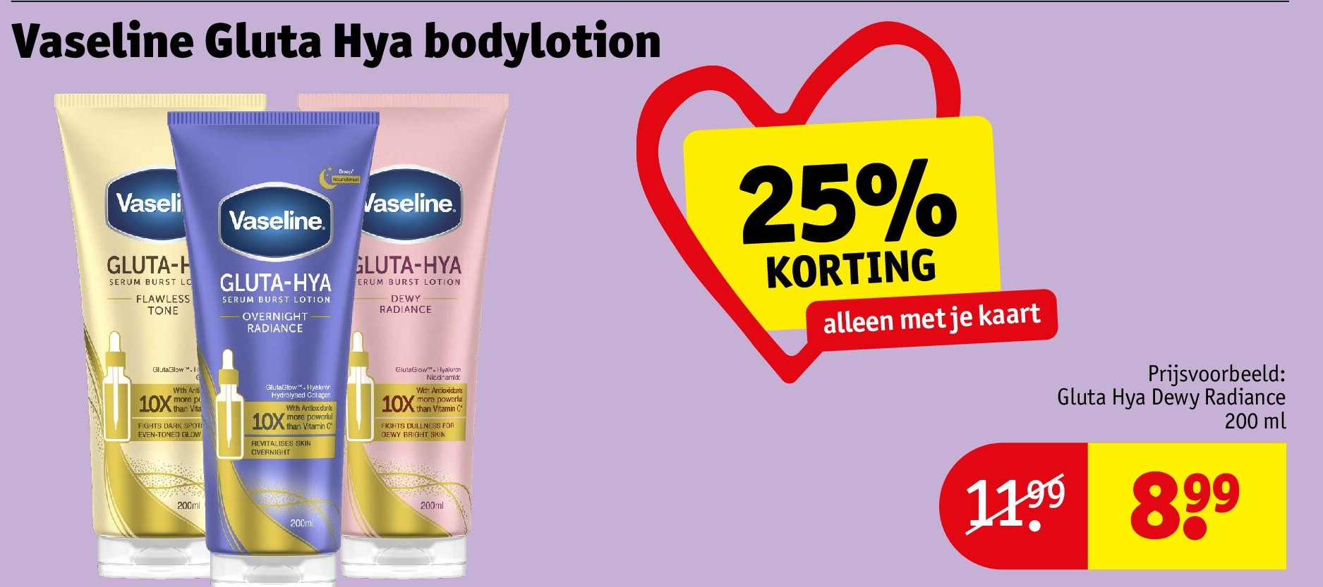 Vaseline Gluta Hya bodylotion