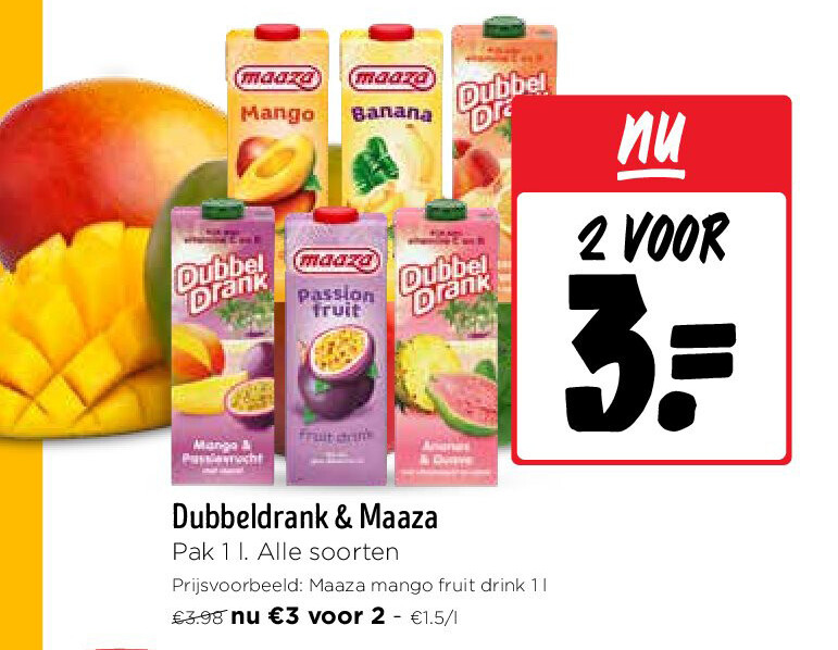 Dubbeldrank & Maaza