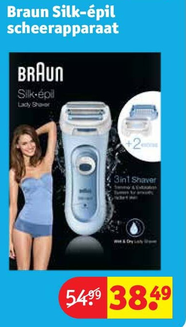Braun Silk-épil scheerapparaat