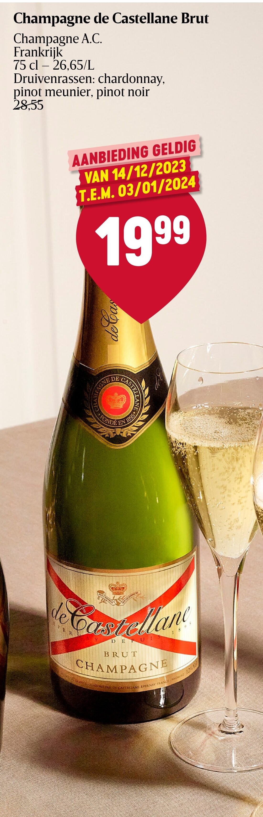 Champagne de Castellane Brut
