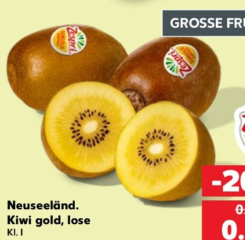 Kiwi gold, lose