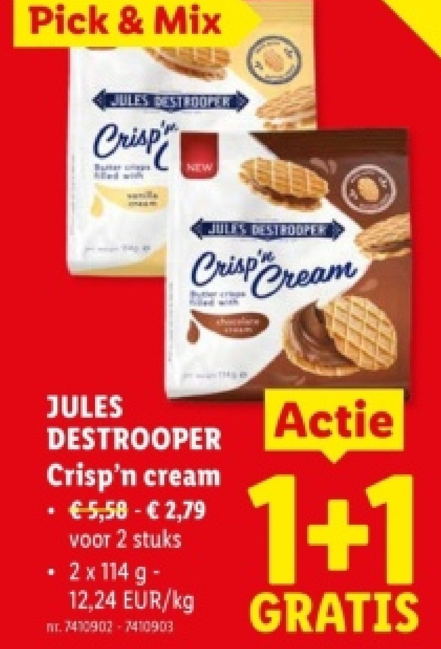 DESTROOPER Crisp'n cream