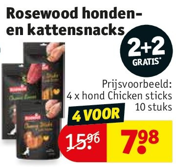 Rosewood hondenen kattensnacks