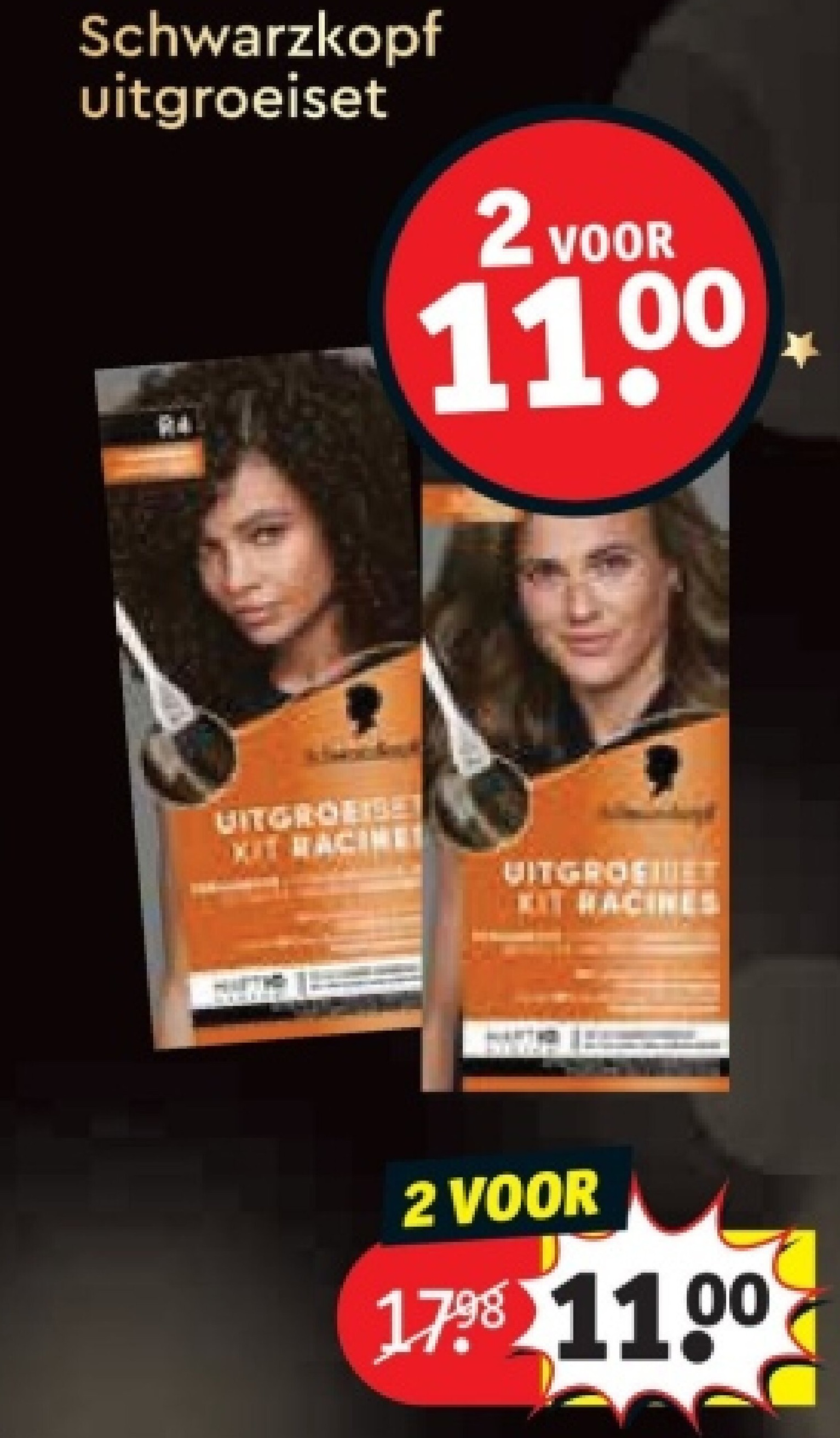 Schwarzkopf uitgroeiset