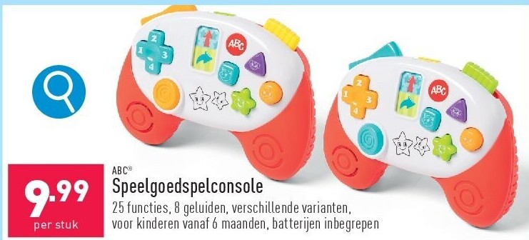 Speelgoedspelconsole