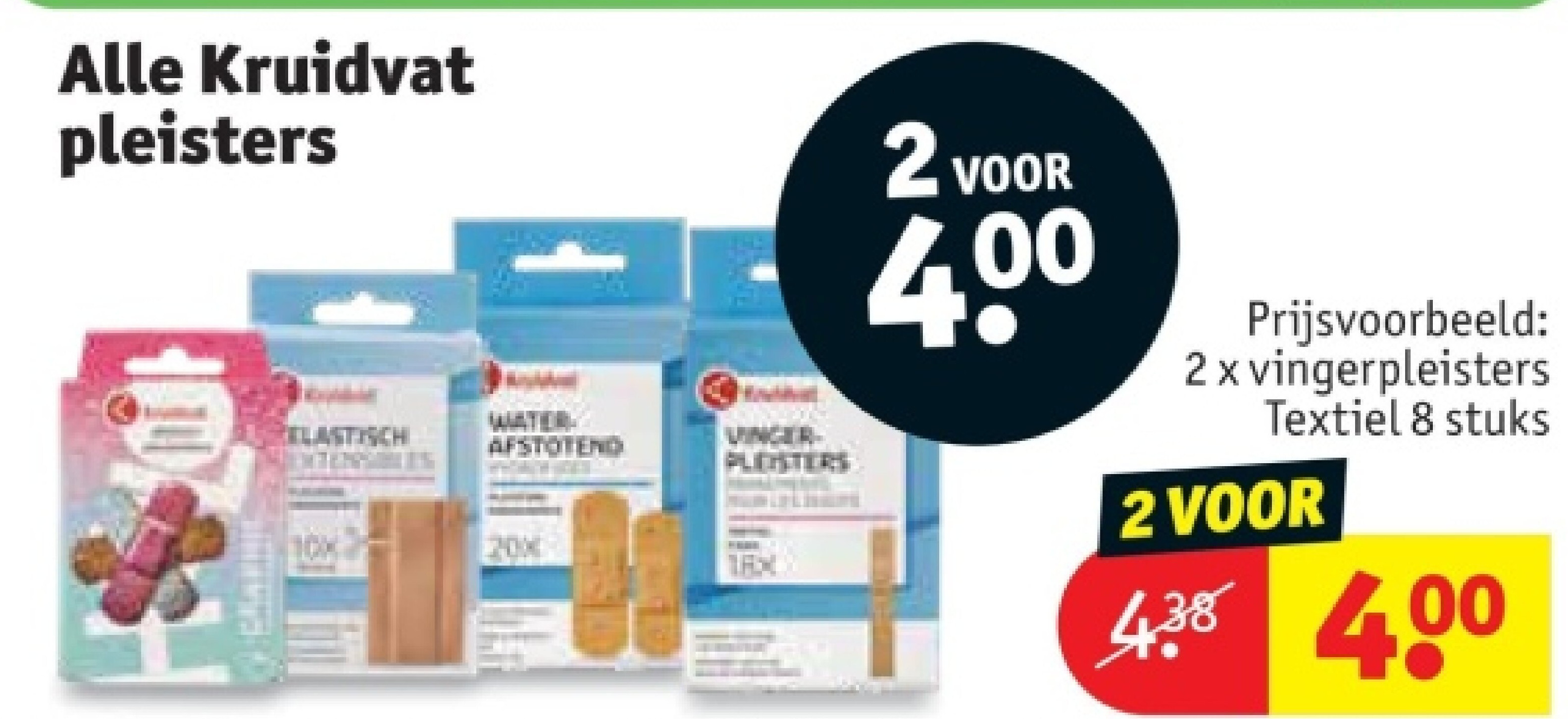 Alle Kruidvat pleisters