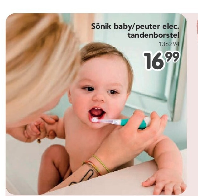 Sönik baby/peuter elec. tandenborstel 136294