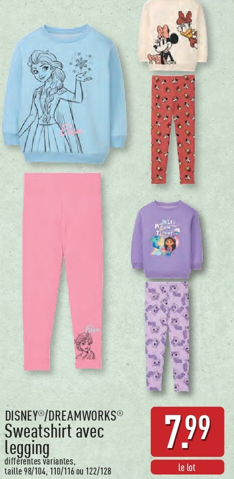 Sweatshirt avec legging