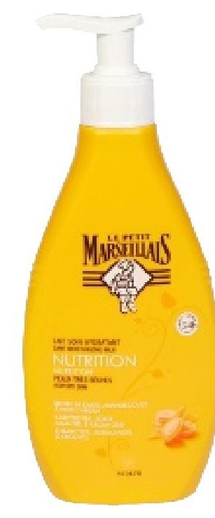 Le Petit Marseillais Care Moisturizing Milk Karitéboter, zoete amandel & arganolie 250 ml