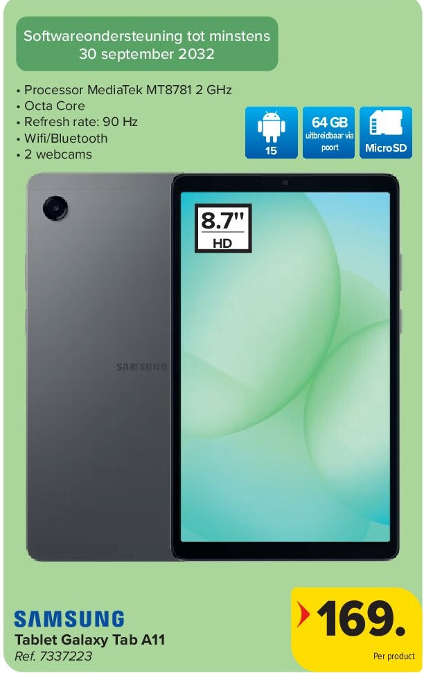 Tablet Galaxy Tab A11