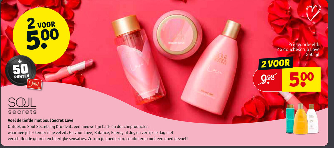 Voel de liefde met Soul Secret Love