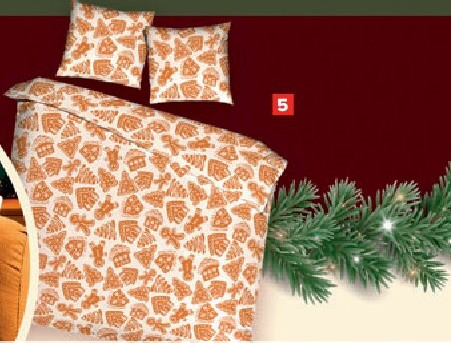 Flanellen dekbedovertrek + 1 sloop - 140 x 200 cm