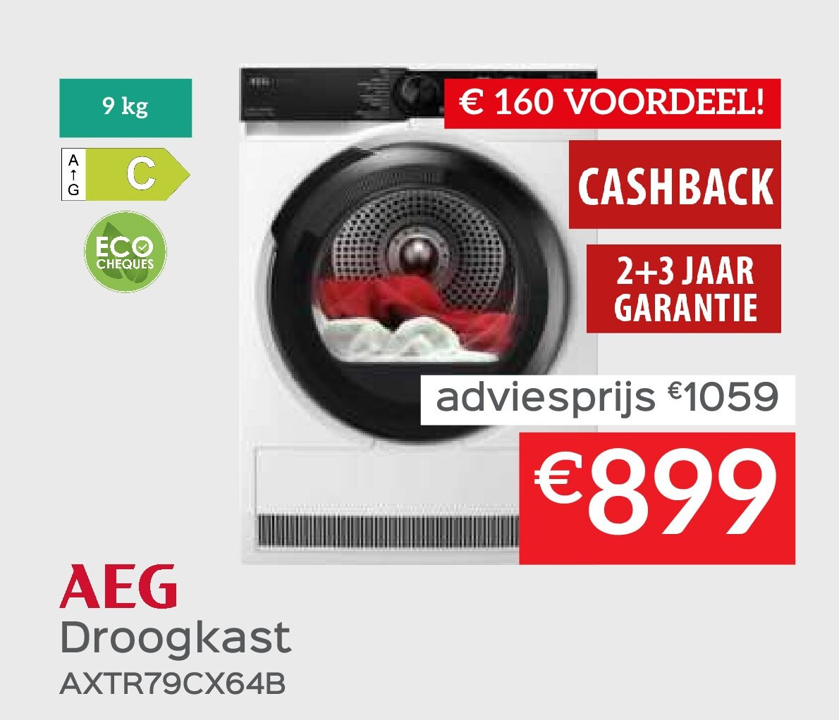 Droogkast AXTR79CX64B