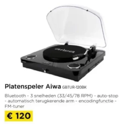 Platenspeler Aiwa