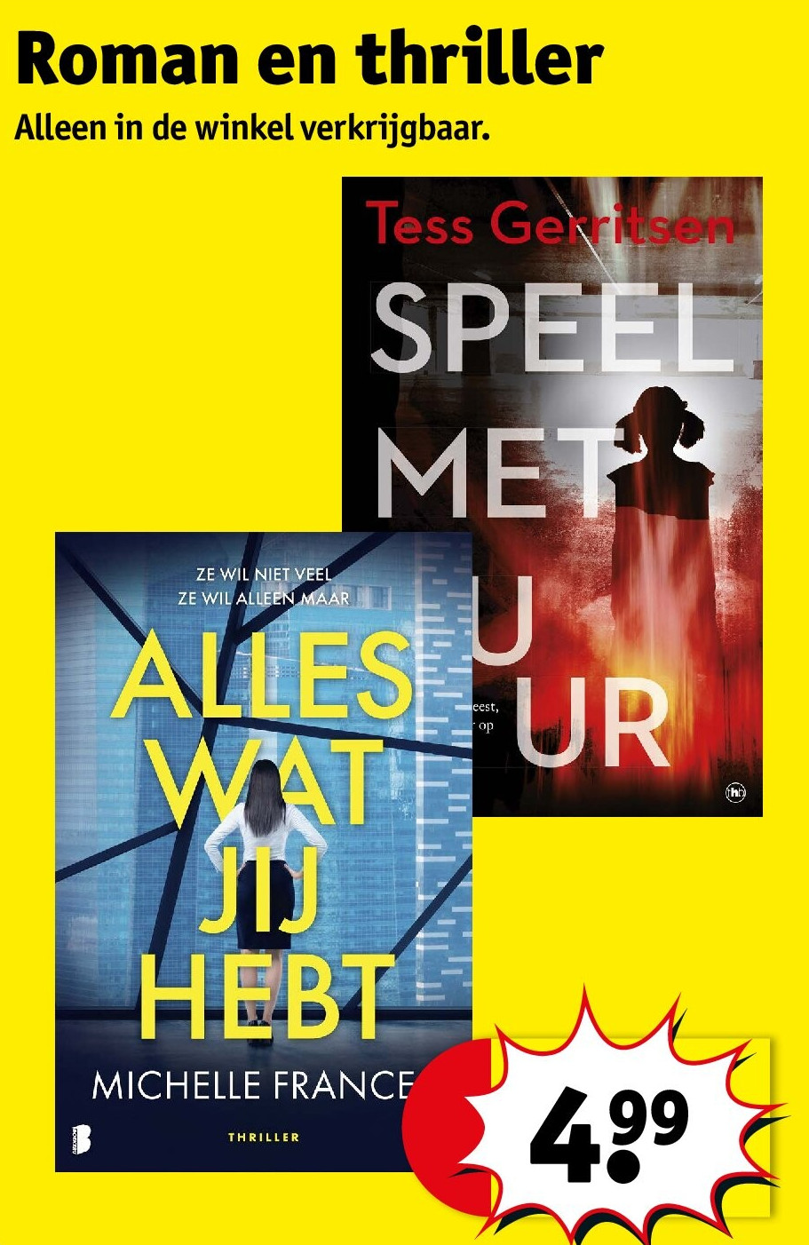 Roman en thriller