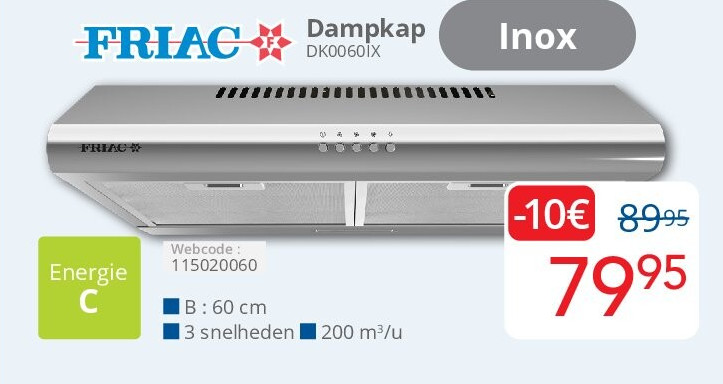 Friac Dampkap
