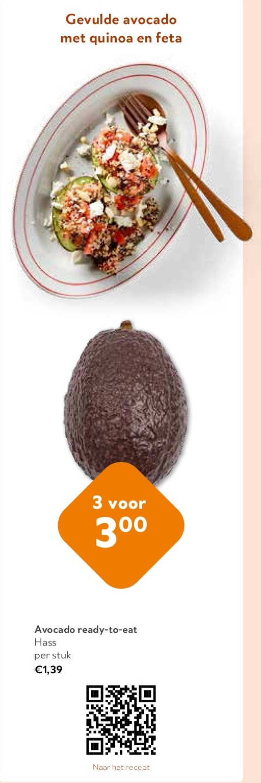 Avocado ready-to-eat Hass per stuk