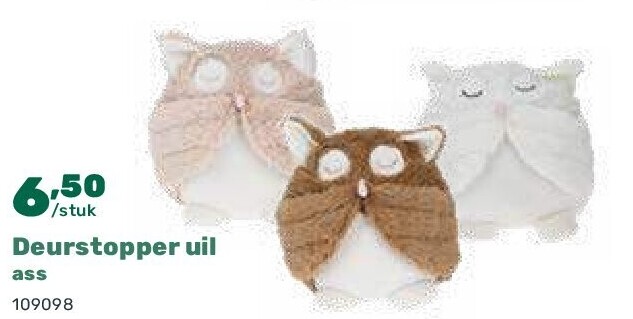 Deurstopper uil