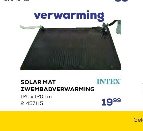 SOLAR MAT ZWEMBADVERWARMING