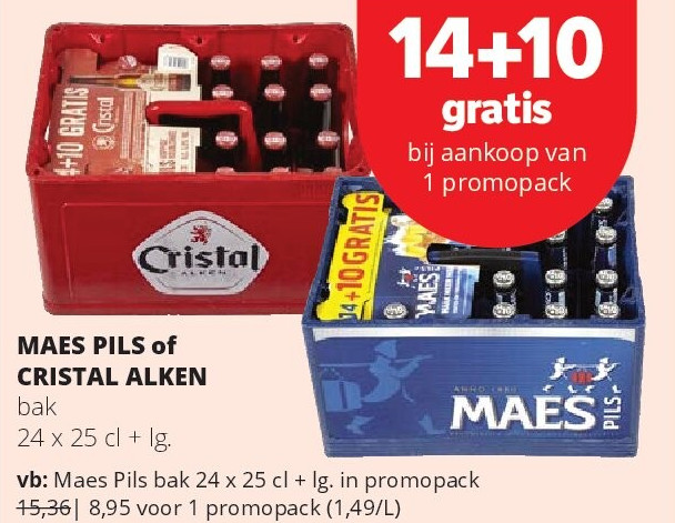MAES PILS of CRISTAL ALKEN